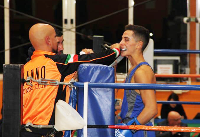 Manno Boxing Club ring