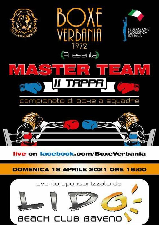Master Team Promoboxe Boxe Verbania